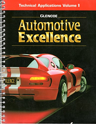 Imagen de archivo de Automotive Excellence: Technical Applications a la venta por Book Lover's Warehouse