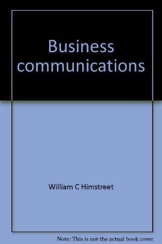 9780028315300: Business communications