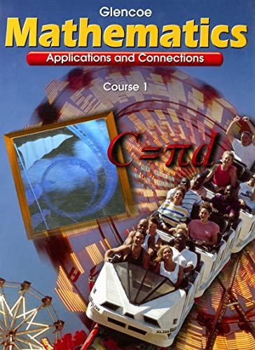 Stock image for Glencoe Mathematics: Applications and Connections, Course 1 for sale by Your Online Bookstore