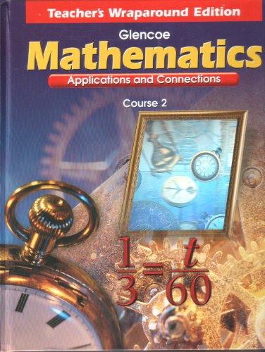 Stock image for Mathematics Course 2, Teacher's Wraparound : Applications and Connections for sale by Better World Books