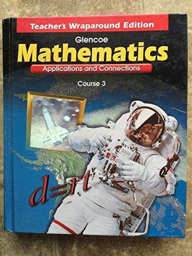9780028330556: Glencoe Mathematics: Applications and Connections Teacher's Wraparound Edition