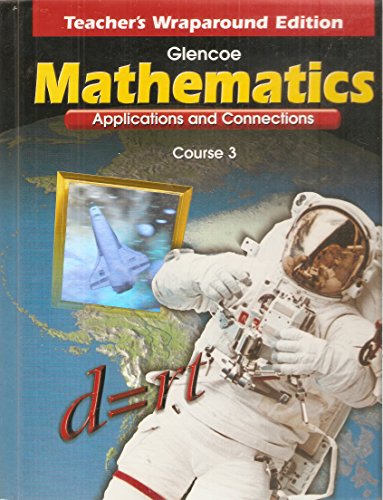 Beispielbild fr Mathematics: Applications and Connections (Course 3, Texas Teacher's Wraparound Edition) zum Verkauf von HPB-Red