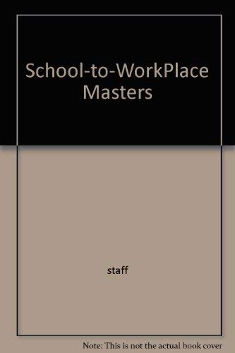 Stock image for School-to-WorkPlace Masters (Glencoe Geometry: Concepts and Applications) for sale by BookHolders