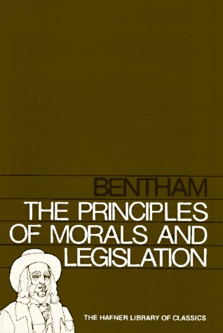 Stock image for The Principles of Morals and Legislation for sale by Eatons Books and Crafts