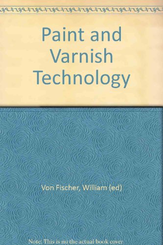 Beispielbild fr Paint and Varnish Technology zum Verkauf von Zubal-Books, Since 1961