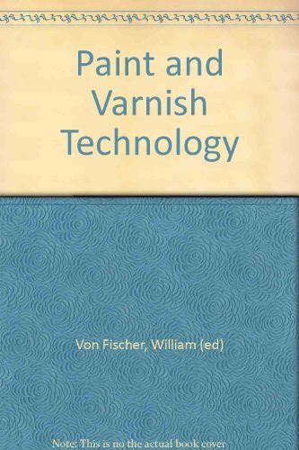 Imagen de archivo de Paint and Varnish Technology a la venta por Zubal-Books, Since 1961
