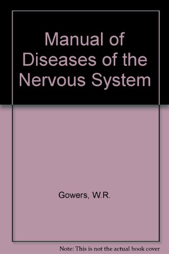 Beispielbild fr Manual of Diseases of the Nervous System zum Verkauf von Buchpark