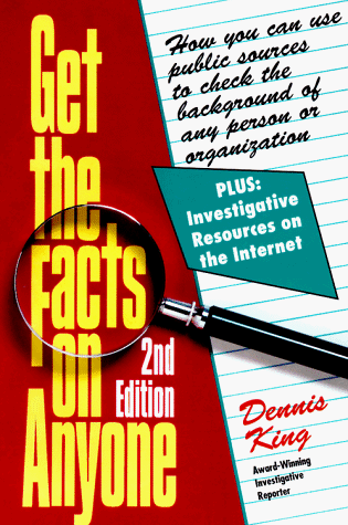 Imagen de archivo de Get the Facts on Anyone (2nd ed) a la venta por SecondSale