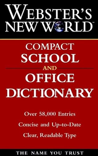 9780028603117: Webster's New World Compact School and Office Dictionary