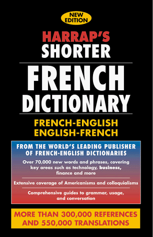 Imagen de archivo de Harrap's Shorter French Dictionary: English-French/French-English (English and French Edition) a la venta por HPB-Red