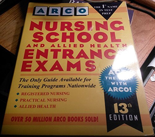 Stock image for Nursing and Allied Health School Entrance Examinations for sale by Better World Books