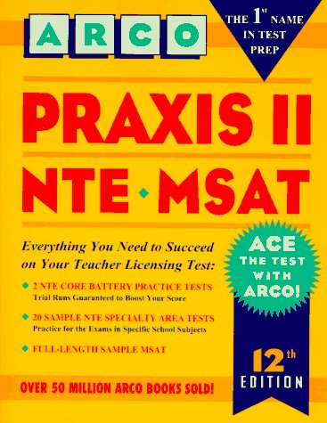 Stock image for Praxis II Nte Msat: Nte, Msat (12th ed) for sale by SecondSale