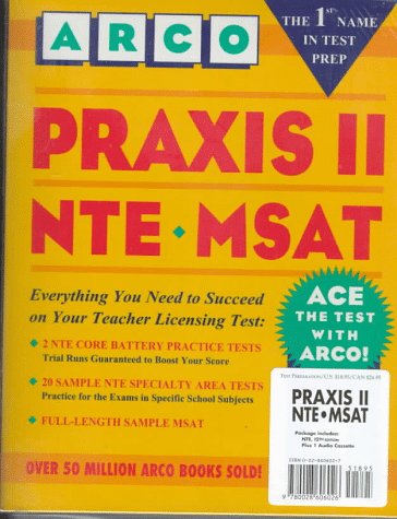 Imagen de archivo de Praxis II, NTE/MSAT, 12E-Bk (NTE/PRAXIS II) a la venta por SecondSale