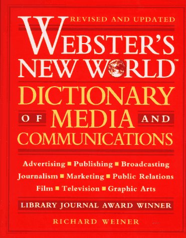 Beispielbild fr New World Dictionary of Media and Communications zum Verkauf von Better World Books