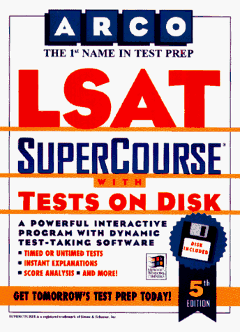 9780028606132: Lsat Supercourse, With Tests on Disk: User's Manual