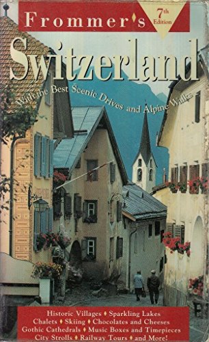 Stock image for Switzerland and Liechtenstein (Frommer's Comprehensive Travel Guides) for sale by WorldofBooks