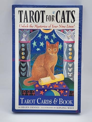 Tarot for Cats: Unlock the Mysteries of Your Nine Lives! (Tarot Cards & Book)