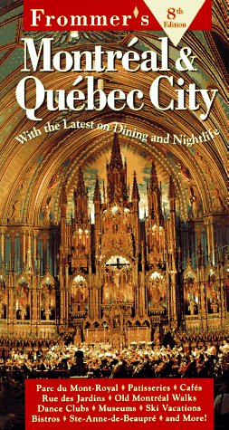 Imagen de archivo de Frommer's Montreal and Quebec City a la venta por ThriftBooks-Dallas