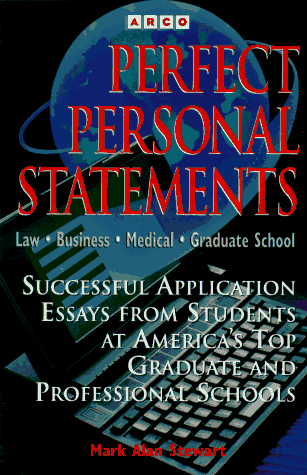 9780028610498: Perfect Personal Statements