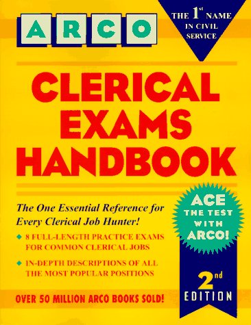 Imagen de archivo de Clerical Exams Handbook (2nd ed) a la venta por POQUETTE'S BOOKS