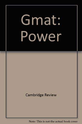 Beispielbild fr Gmat Power zum Verkauf von Wonder Book