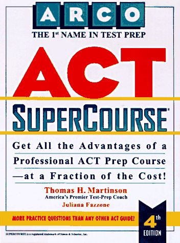 Beispielbild fr Act Supercourse (SUPERCOURSE FOR THE ACT) zum Verkauf von Robinson Street Books, IOBA