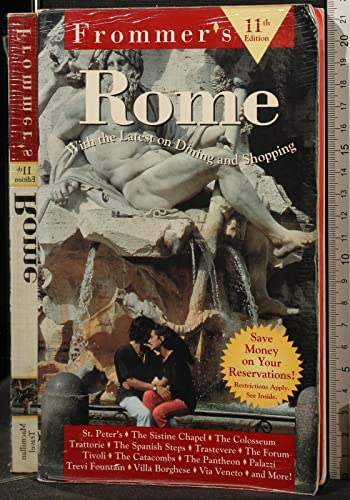 Beispielbild fr City Guides: Rome 11th Edition (FROMMER'S ROME) zum Verkauf von WorldofBooks
