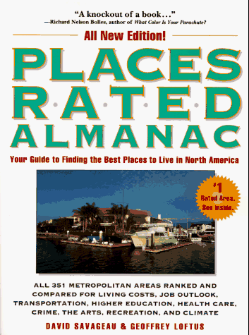 Places Rated Almanac (9780028612331) by Savageau, David; Loftus, Geoffrey