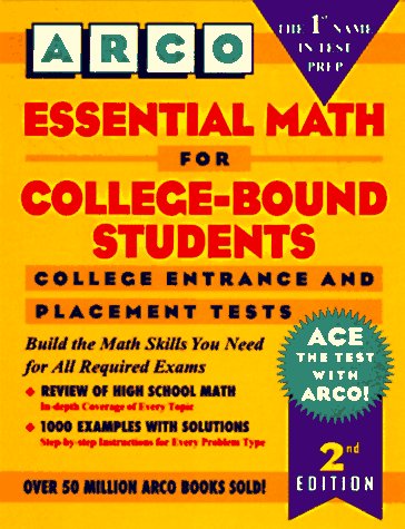 Beispielbild fr Arco Essential Math for College-Bound Students zum Verkauf von HPB-Red