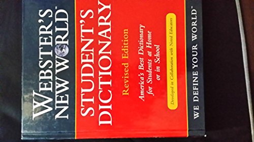 Imagen de archivo de Webster's New World Student's Dictionary a la venta por Orion Tech