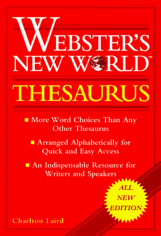 Stock image for Webster's New World Thesaurus for sale by SecondSale