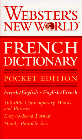 Beispielbild fr Webster's New World French Dictionary : Pocket Edition zum Verkauf von Better World Books