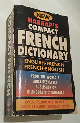 Stock image for Harrap's Compact French Dictionary: English-French French-English for sale by ThriftBooks-Dallas