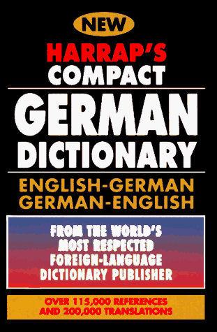 9780028614205: Harrap's Compact German Dictionary: English-German, German-English