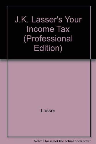 9780028615363: J.K. Lasser's Your Income Tax 1997 (Professional Edition)