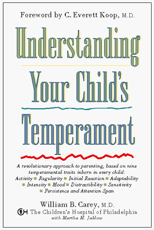9780028616643: Understanding Your Child's Temperament