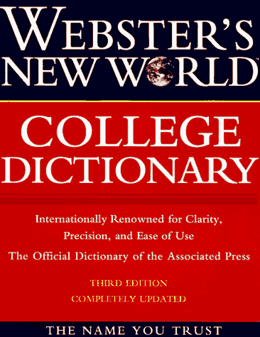 9780028616735: Webster'S New World College Dictionary Third Edition Avec Index