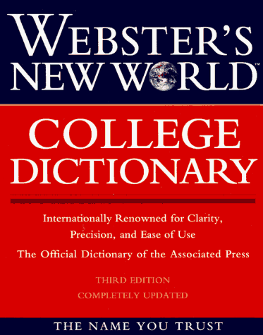 9780028616759: Webster's New World College Dictionary - Plain-Edged: The Definitive Guide American English, Internationally Renowned for Clarity, Precision and Ease of Use