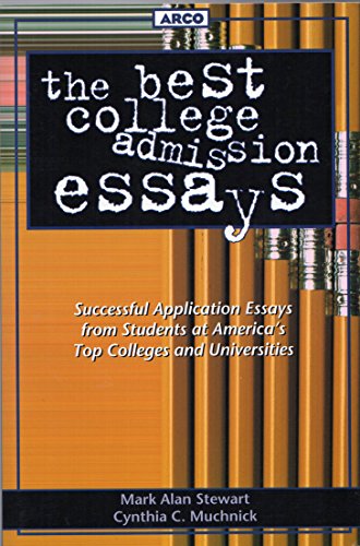 9780028616902: The Best College Admission Essays (Peterson's Best College Admission Essays)