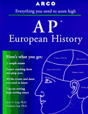 9780028617169: European History (MASTER THE AP EUROPEAN HISTORY TEST)