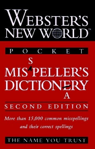 Beispielbild fr Webster's New World Pocket Misspeller's Dictionary zum Verkauf von SecondSale