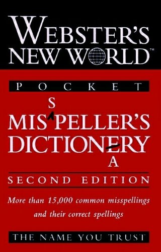 Imagen de archivo de Webster's New World Pocket Misspeller's Dictionary a la venta por SecondSale