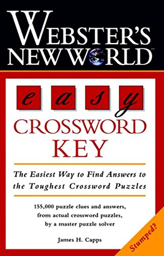 Stock image for Webster's New World Easy Crossword Key for sale by SecondSale