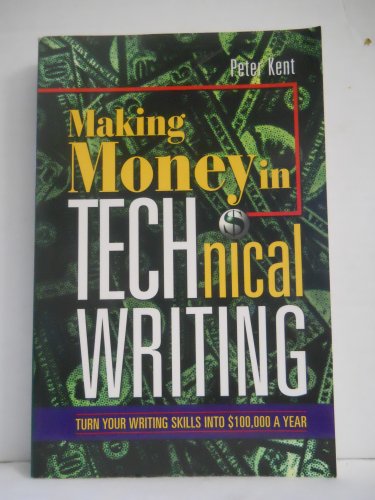 Imagen de archivo de Arco Making Money in Technical Writing a la venta por Wonder Book