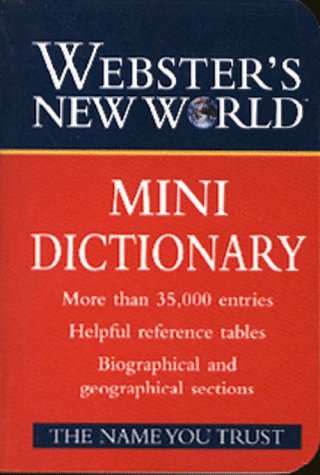 Beispielbild fr Webster's New World Mini Dictionary zum Verkauf von Wonder Book