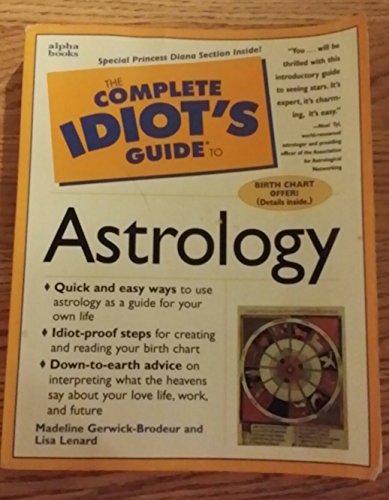 Beispielbild fr Complete Idiot's Guide to ASTROLOGY (The Complete Idiot's Guide) zum Verkauf von BookHolders