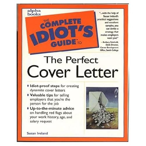 9780028619606: Cig: Perfect Cover Letter (Complete Idiot's Guide to)