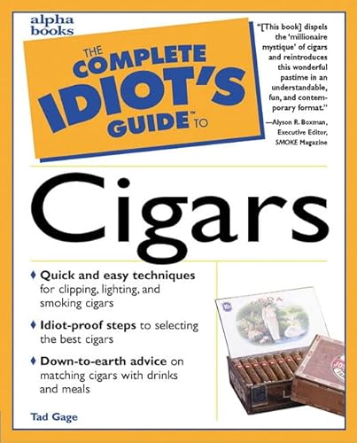 Stock image for Complete Idiot's Guide to Cigars (The Complete Idiot's Guide) for sale by BookHolders