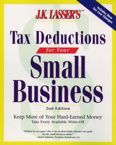 Stock image for J.K. Lasser's Tax Deductions for Small Businesses (2nd ed) for sale by Wonder Book