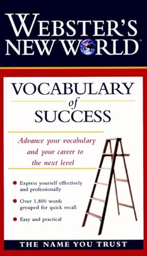Stock image for Webster's New World Vocabulary of Success for sale by SecondSale